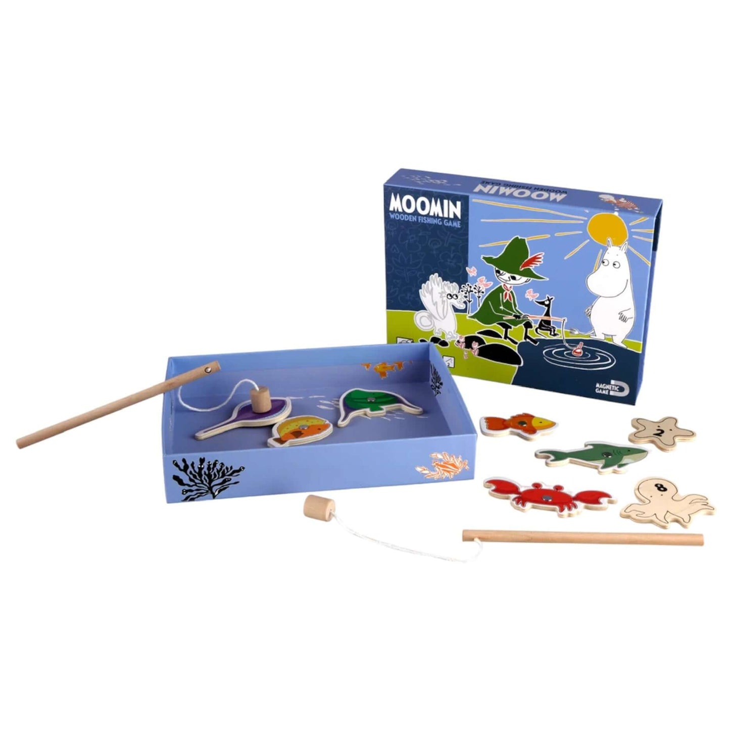 Moomin Wooden Fishing Game