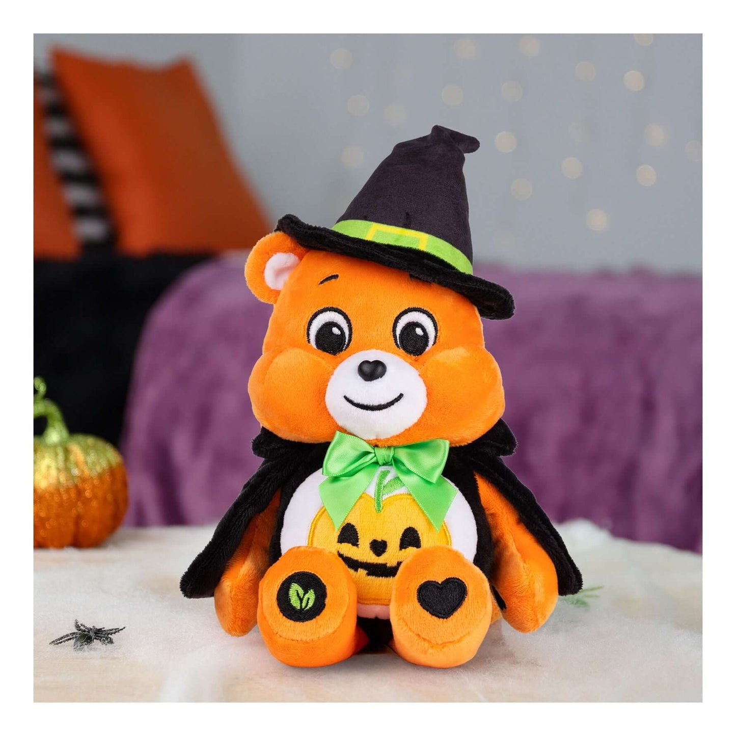 Care Bears Trick-or-Sweet Bear 23cm Bean Plush- Halloween