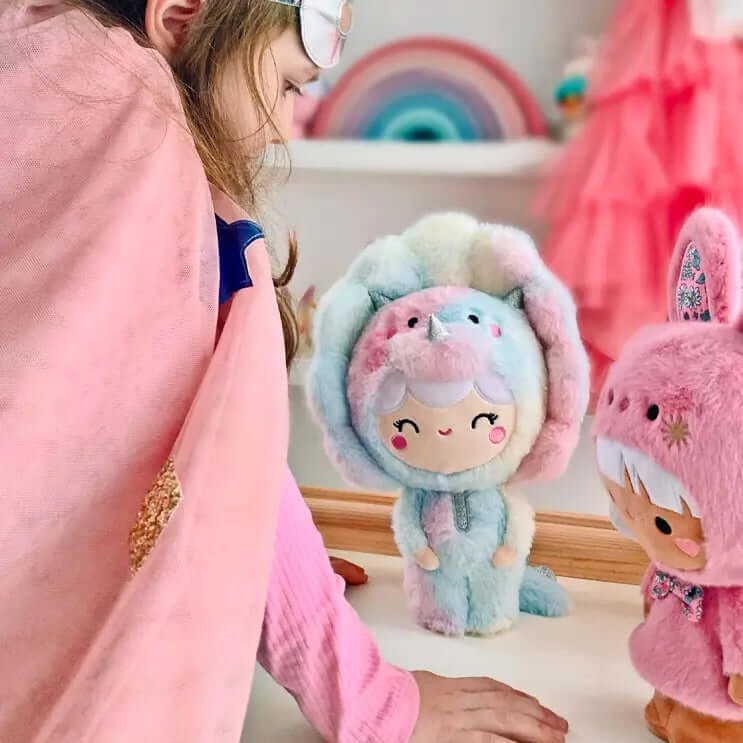 Momiji Roarsome Rainbow Dinosaur Plush