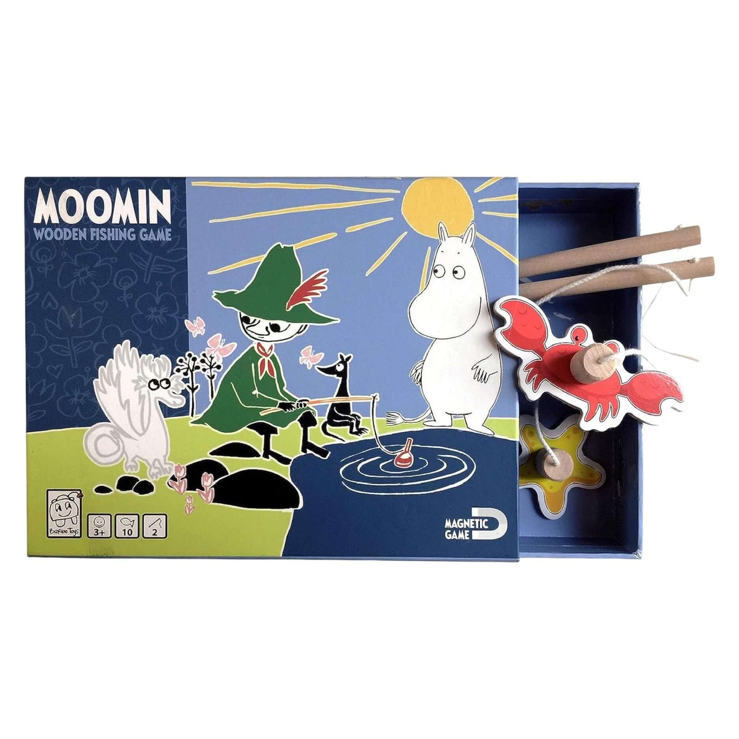 Moomin Wooden Fishing Game