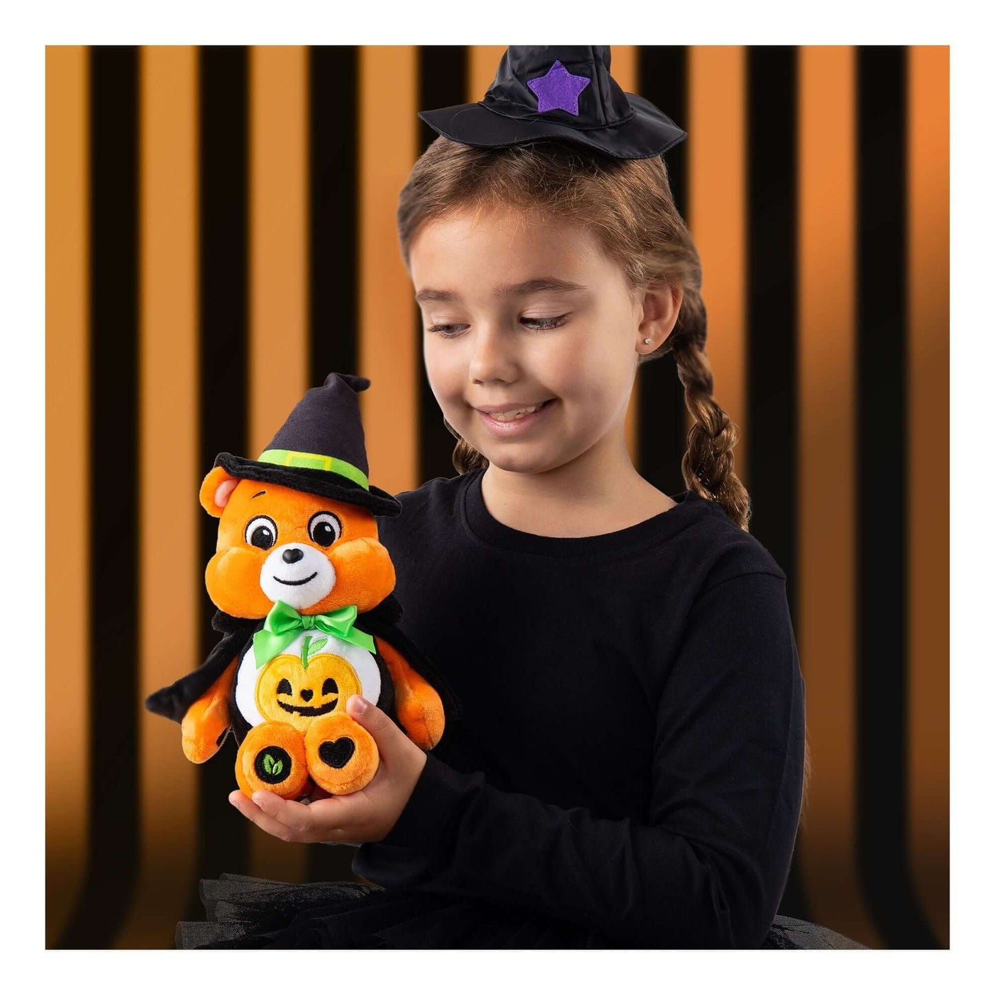 Care Bears Trick-or-Sweet Bear 23cm Bean Plush- Halloween
