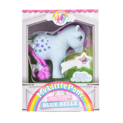 40th Anniversary Classic My Little Pony- G1 Blue Belle