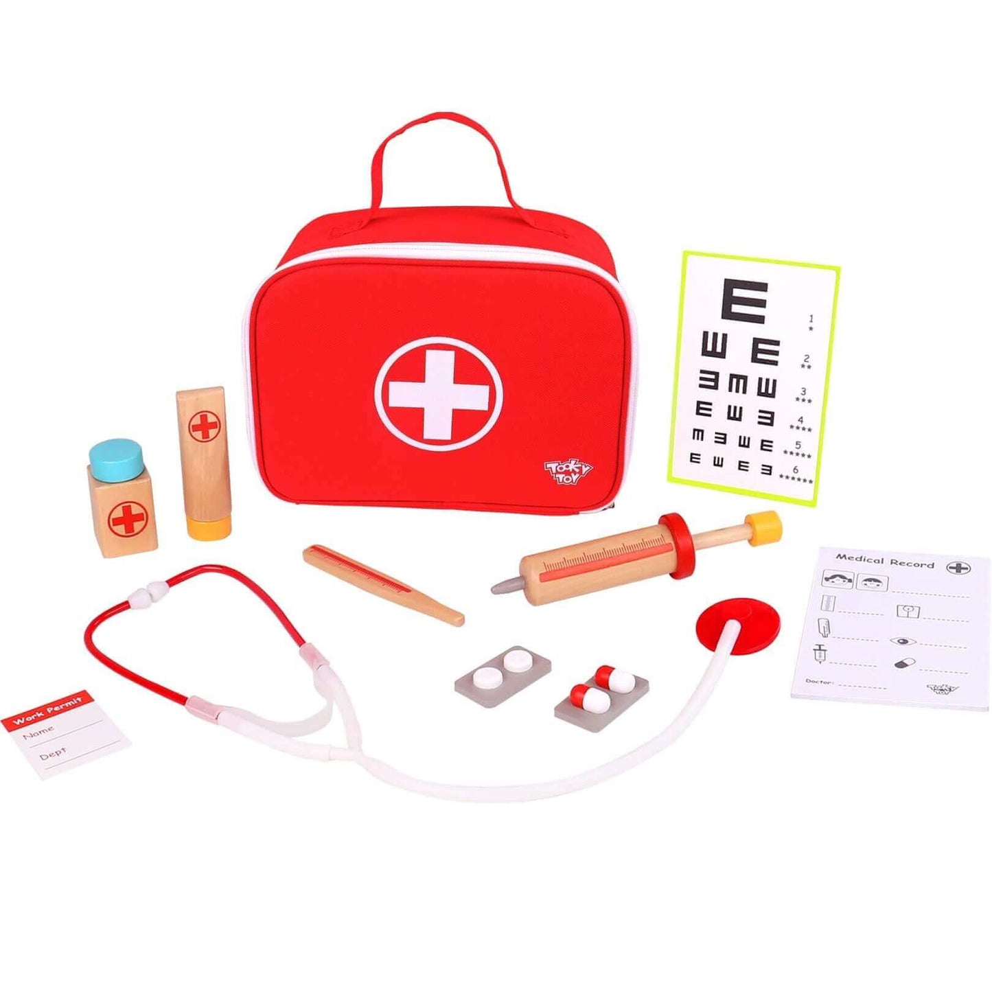 Tooky Toy Wooden Medical Set