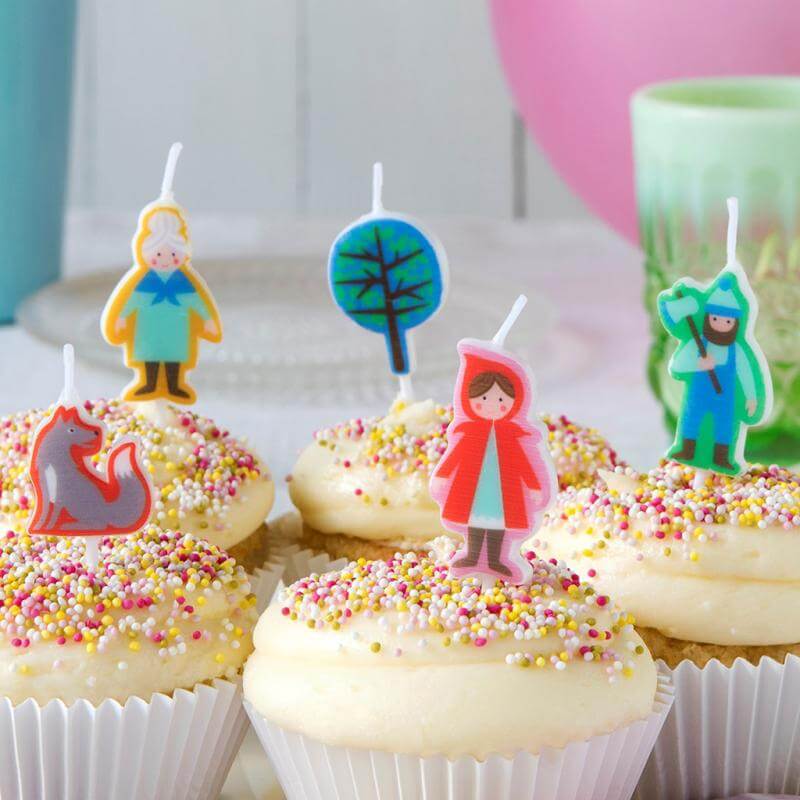 Red Riding Hood Party Candles
