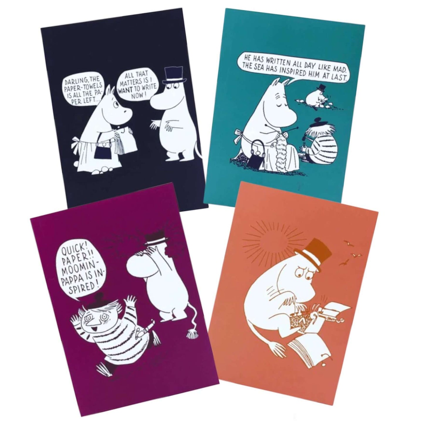 Moomin A6 Notebook Set of 4