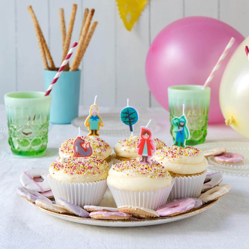 Red Riding Hood Party Candles