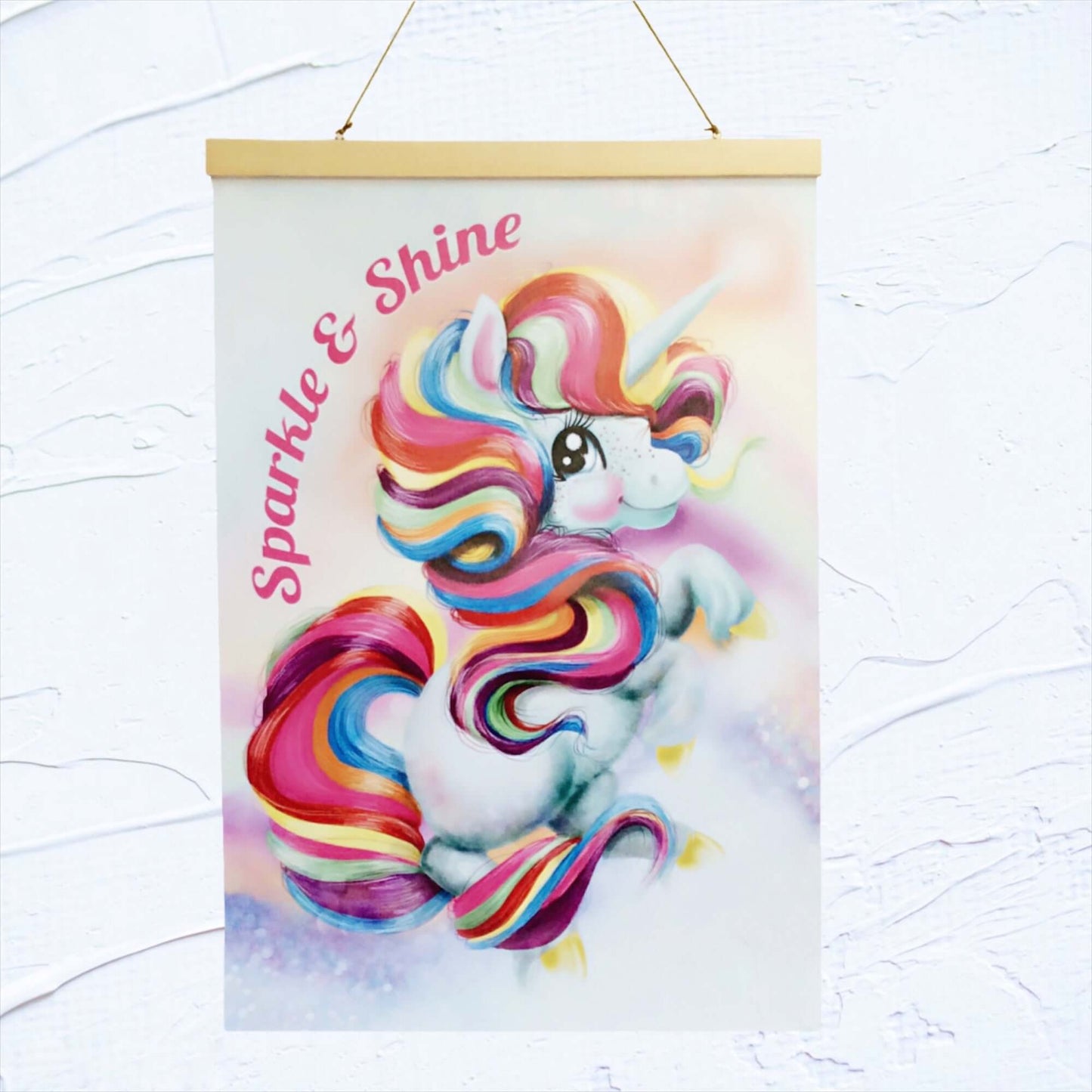 A3 EXCLUSIVE Unicorn Poster- Sparkle & Shine