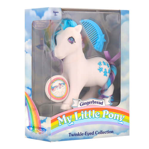 Basic Fun Classic Twinkle Eyed Pony - G1 Gingerbread