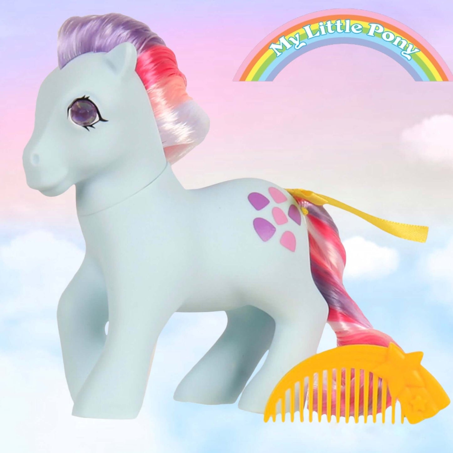 Basic Fun Classic Twinkle Eyed Pony - G1 Sweet Stuff