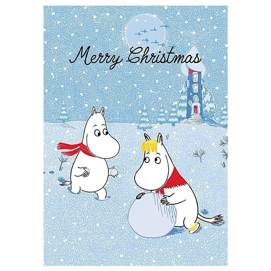 Moomin Merry Christmas Card