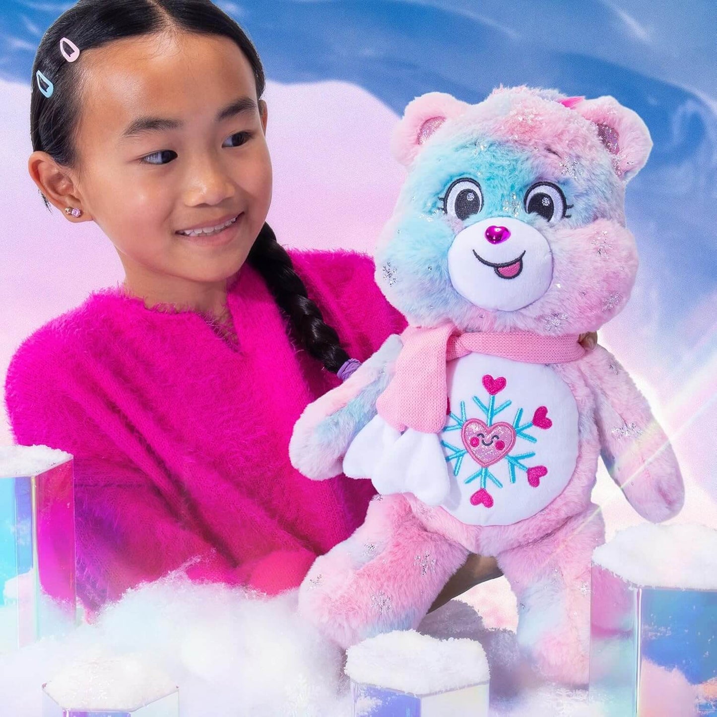 Care Bears Collector’s Edition Snowflake Sparkle Bear Medium Plush