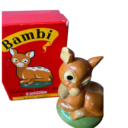 Vintage 1950’s Unused Cussons Bambi Soap in Box