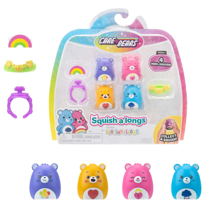 Original Squishmallows Squish-a-longs Care Bears Mini-Squish Series (Style 2)