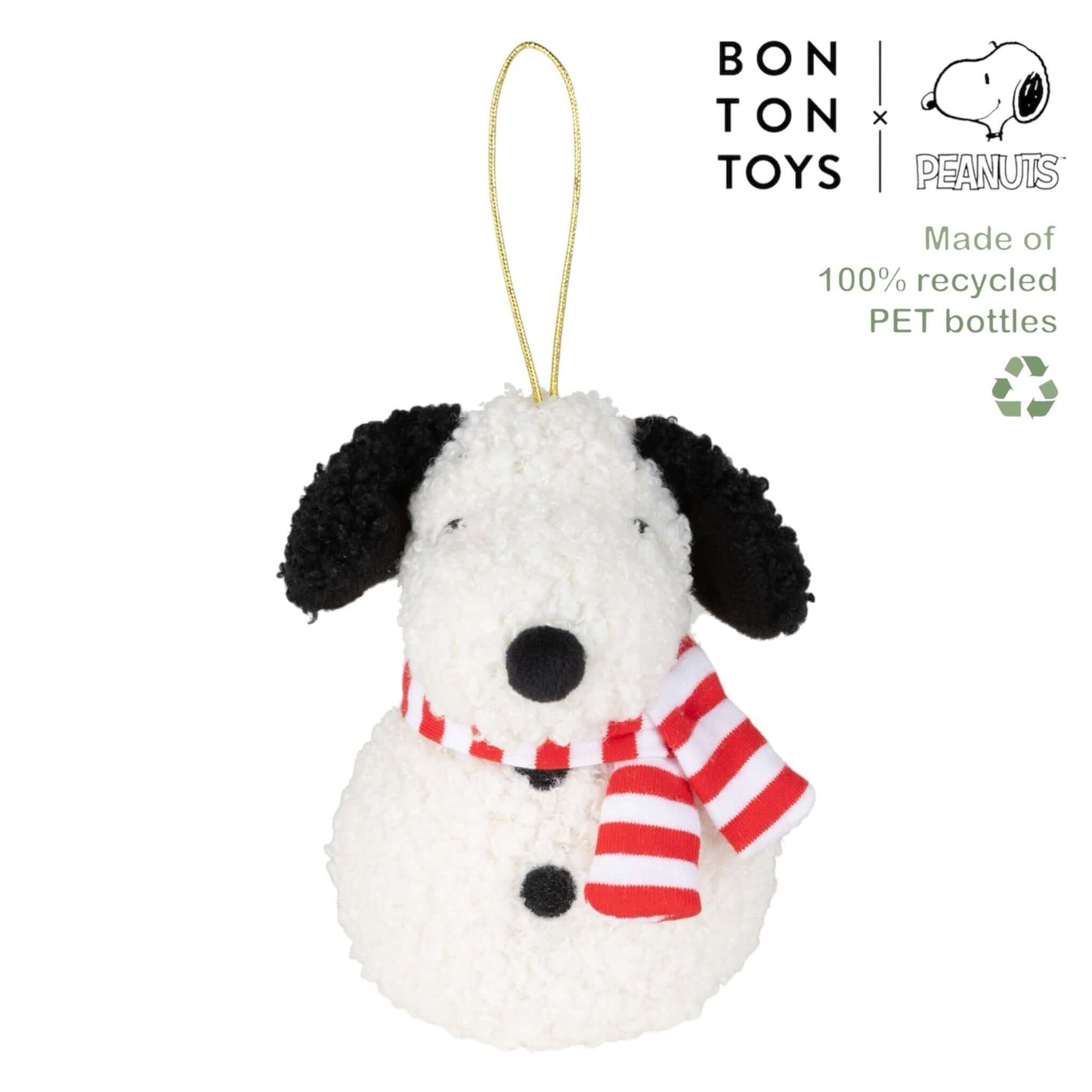 Peanuts Snoopy ECO Tiny Teddy Snowman