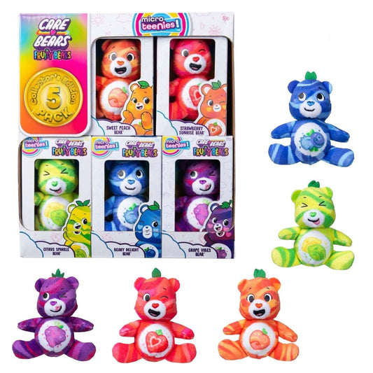 Care Bears Micro Teenies Fruity 5 Pack Treasure Box