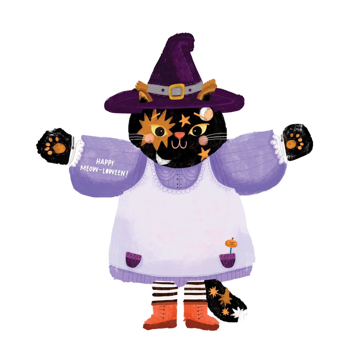 Halloween Hugs Set of 12 Notecards
