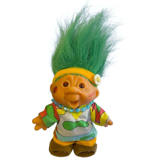 Vintage Rare 1986 Vintage Hippy Love Troll Doll by Dam