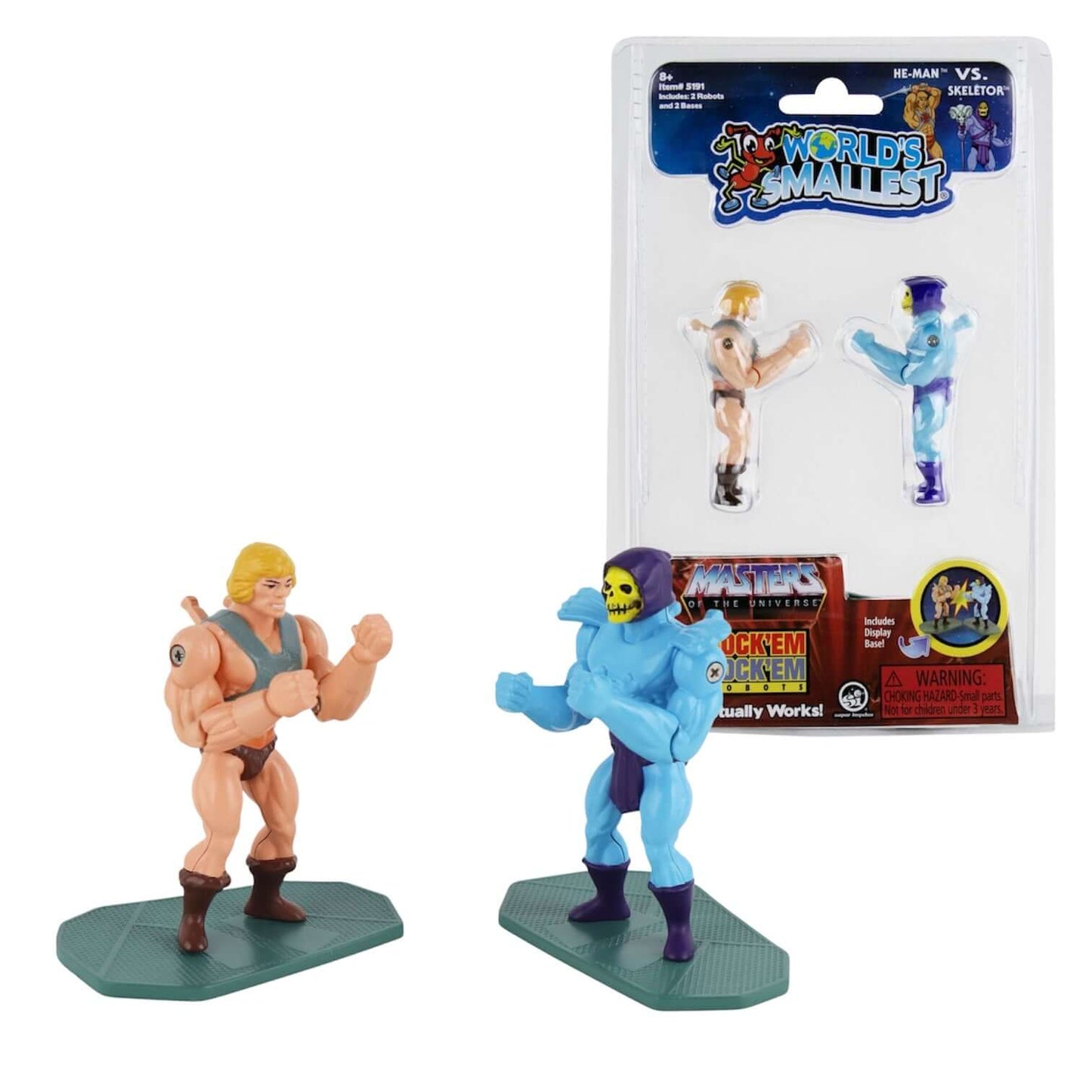 Rock'em Sock'em Masters of the Universe- World’s Smallest
