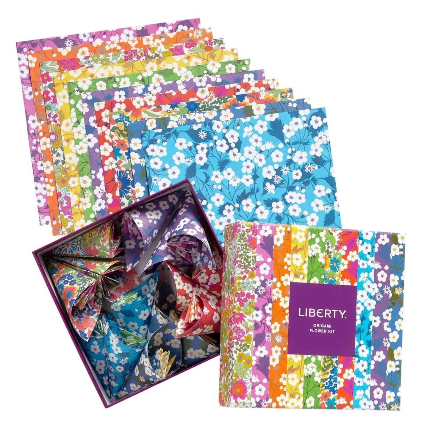 Liberty Classic Floral Origami Flower Kit