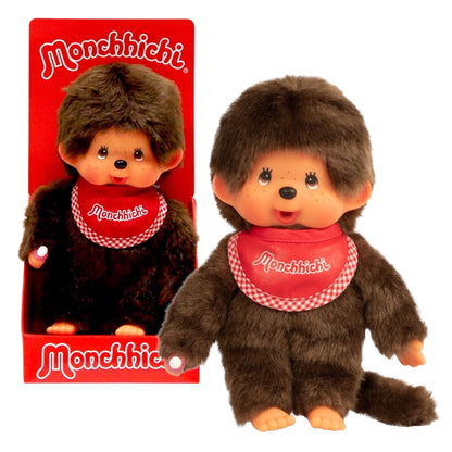 Monchhichi Classic Red Boy Soft Toy