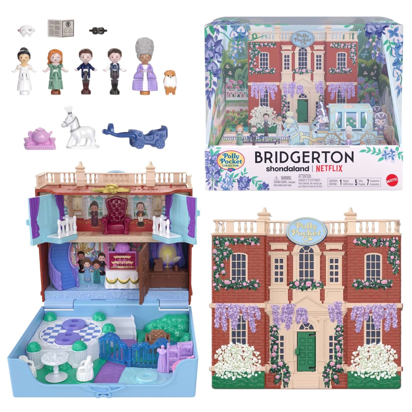 Polly Pocket x Bridgerton Collectors Compact PRE-ORDER