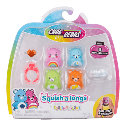 Original Squishmallows Squish-a-longs Care Bears Mini-Squish Series (Style 1)