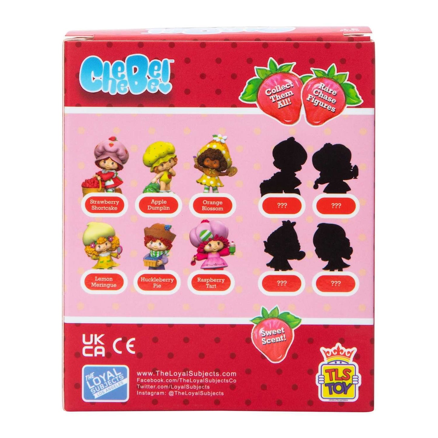 Strawberry Shortcake Scented 3" CheeBee Figure- Apple Dumplin