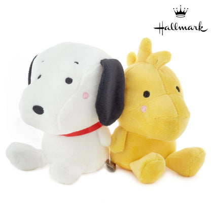 Peanuts Snoopy & Woodstock Better Together Magnetic Soft Plush Pair