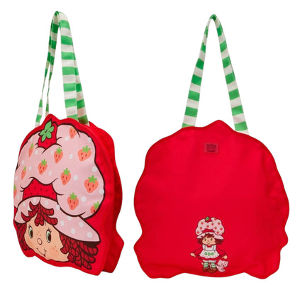 Strawberry Shortcake Oversized Canvas Tote Bag by Loungefly