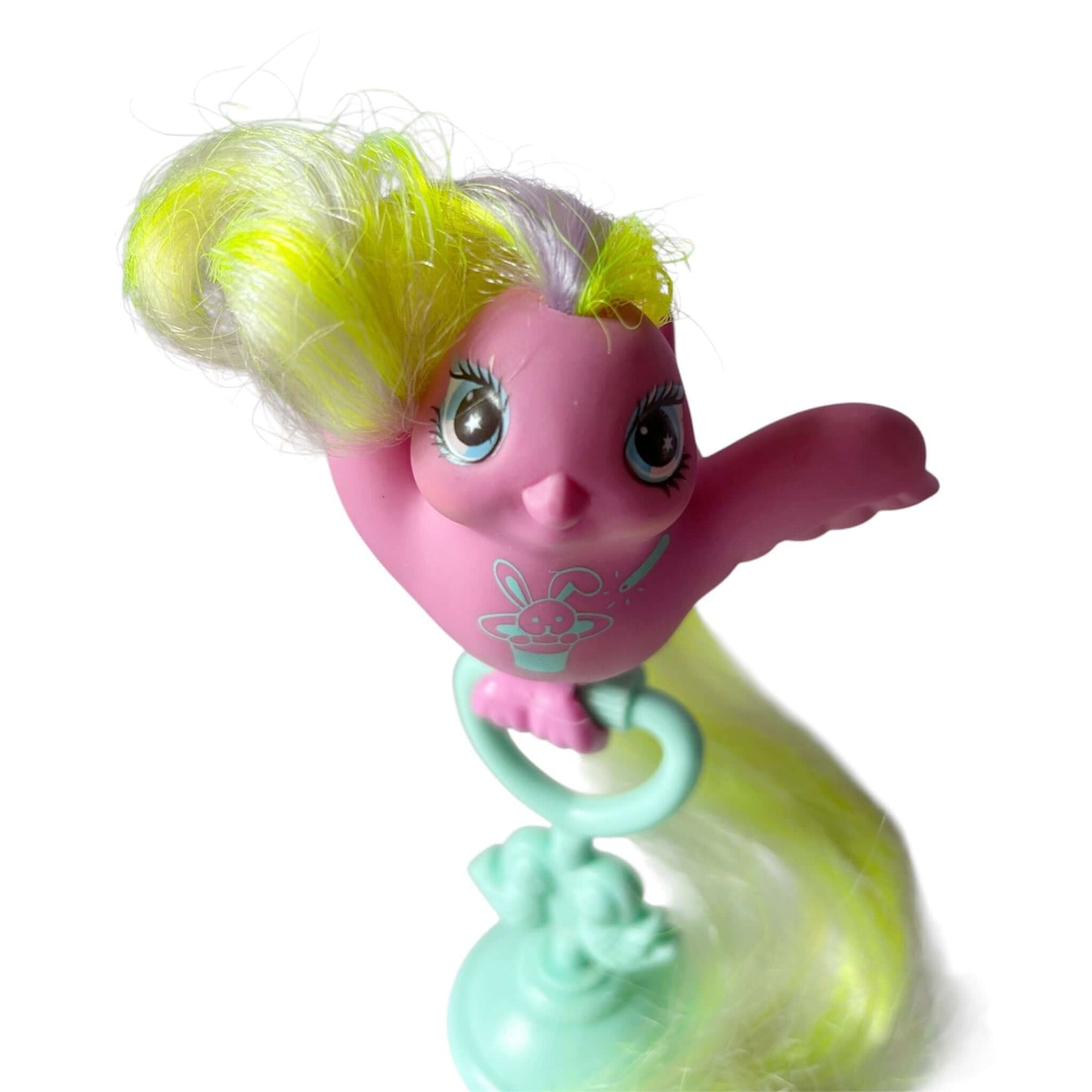 Vintage Fairy Tails Bird Stand and Comb 1986- Tricky Tails
