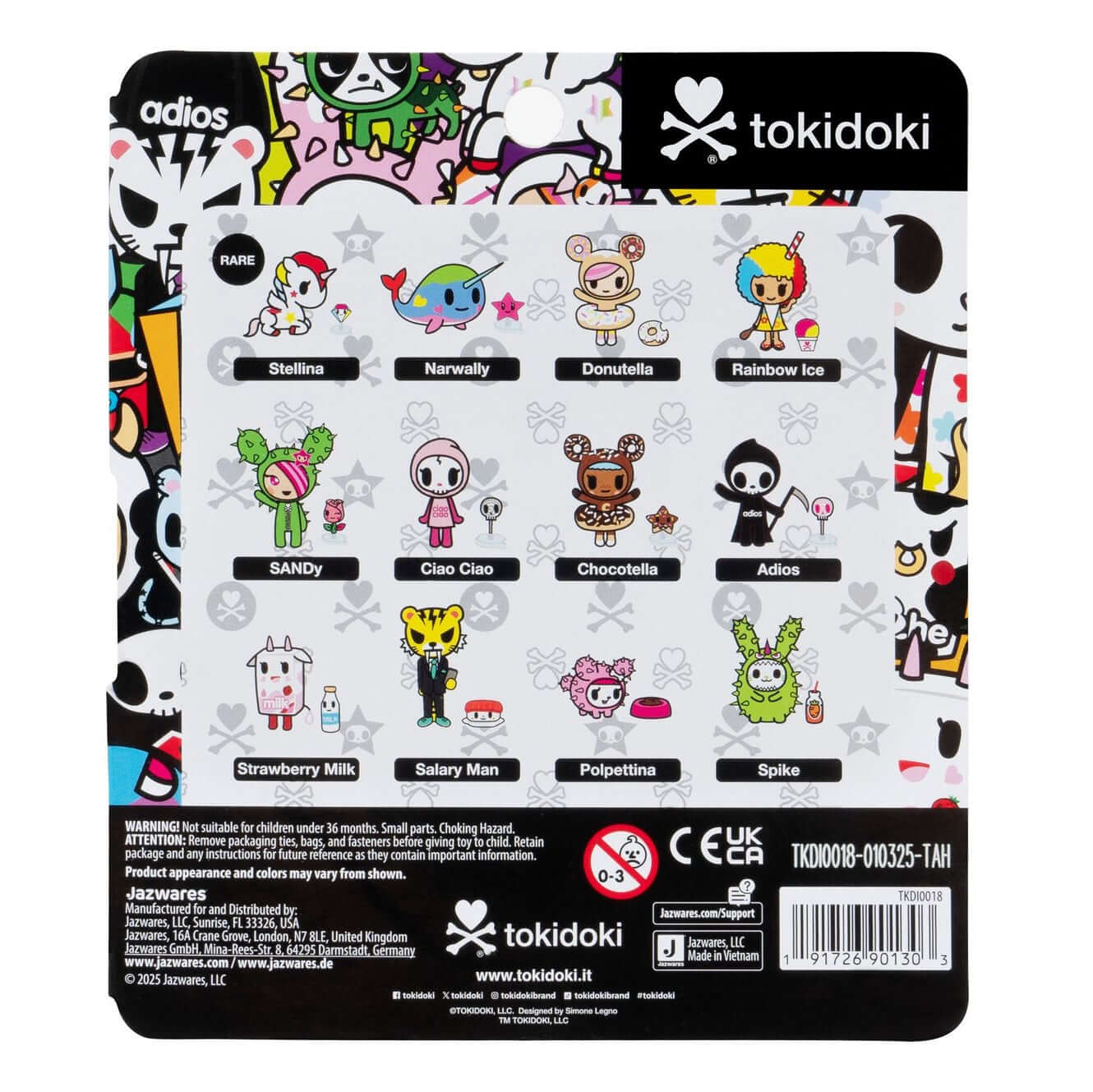 Tokidoki Mystery Figure Blind Box