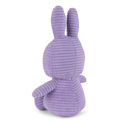 24cm Corduroy Miffy Plush- Lilac