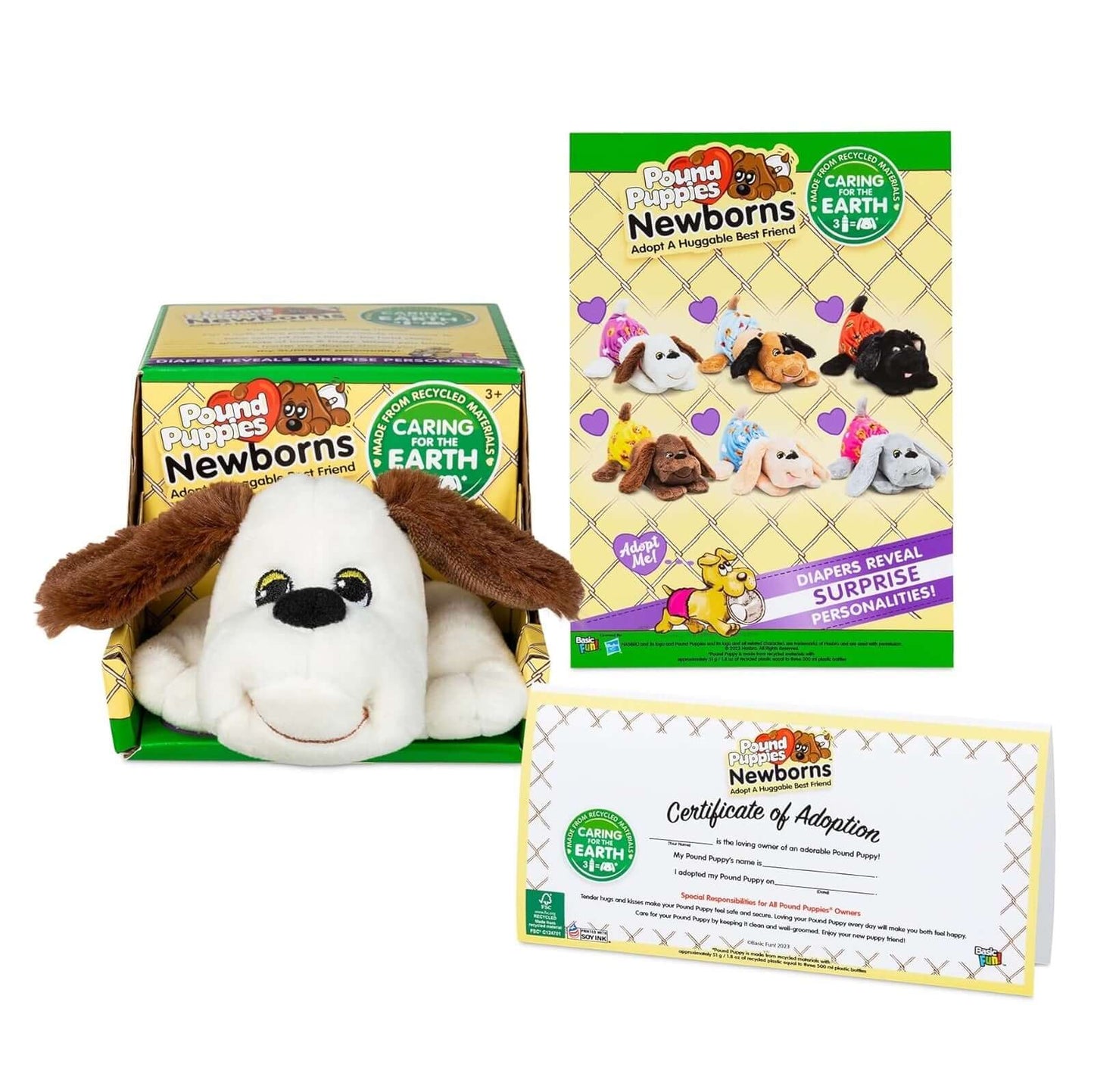 Eco Surprise Pound Puppies Newborns- Hungry
