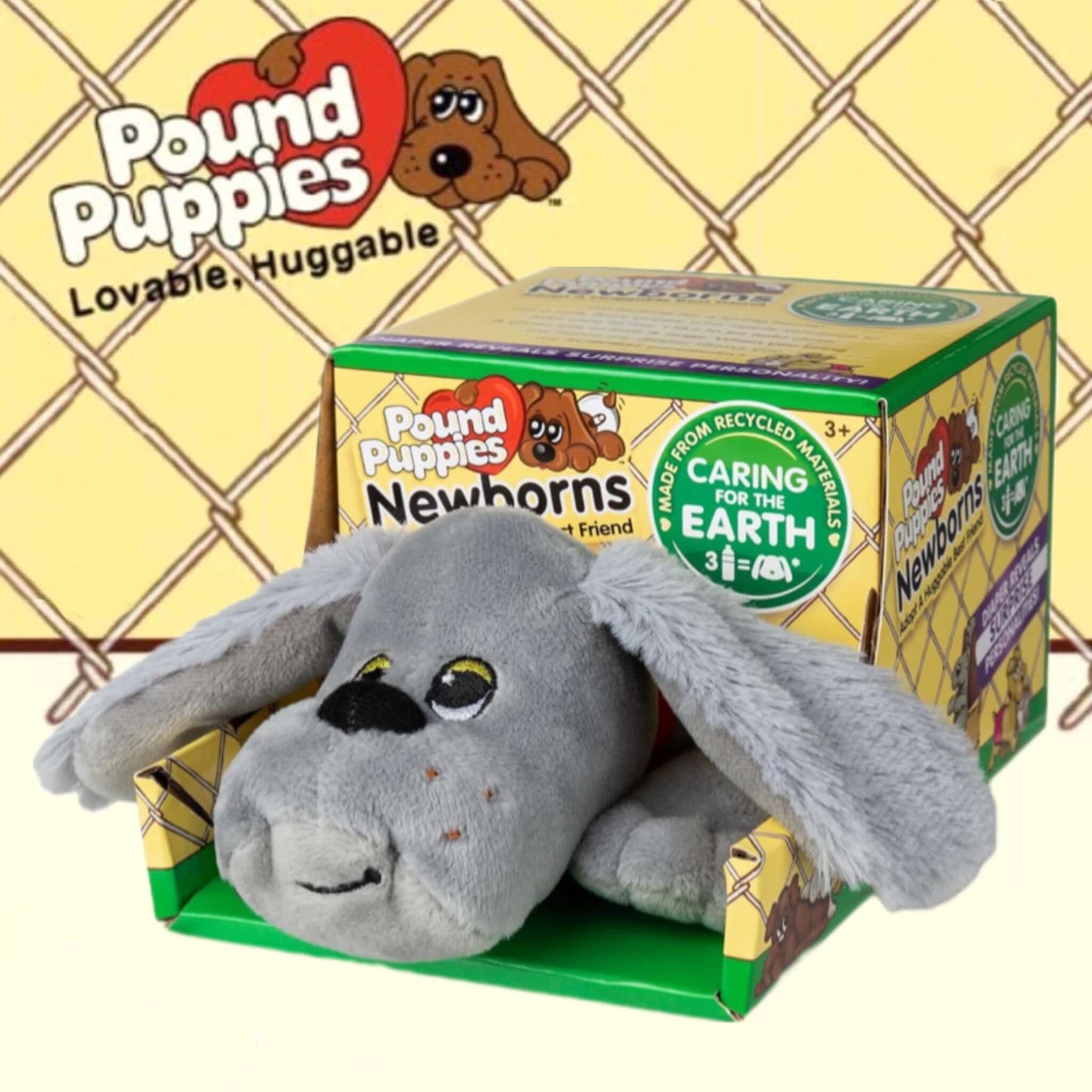 Eco Surprise Pound Puppies Newborns- Lovey
