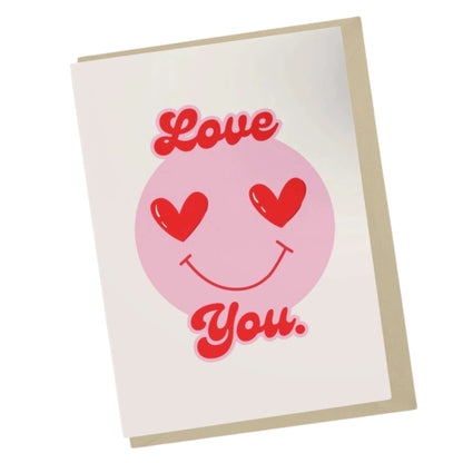 Love You Greetings Card