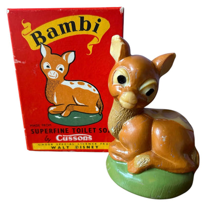 Vintage 1950’s Unused Cussons Bambi Soap in Box