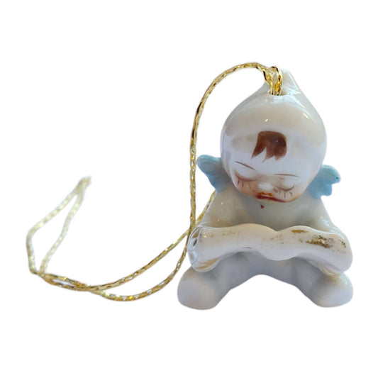 Vintage China Choral Angel Christmas Decoration