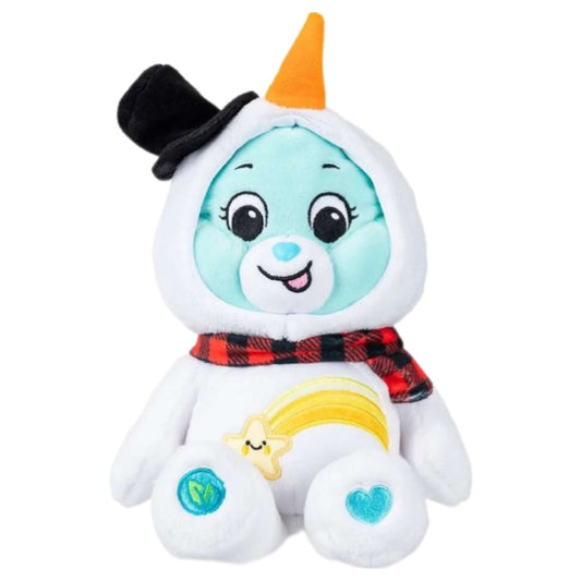Care Bears Holiday 22cm Bean Plush- Snowman Wish Bear