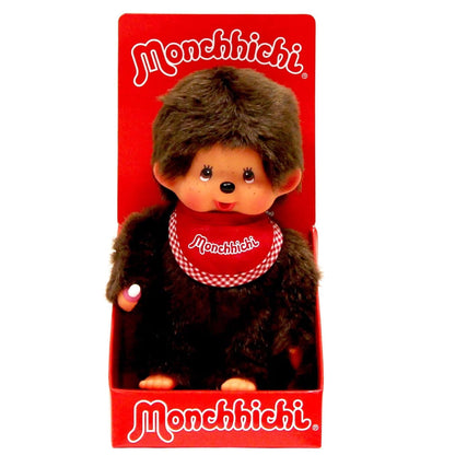 Monchhichi Classic Red Boy Soft Toy
