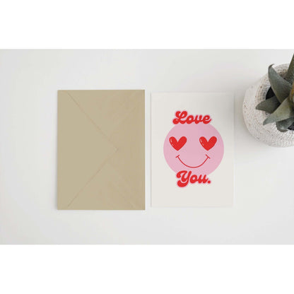 Love You Greetings Card