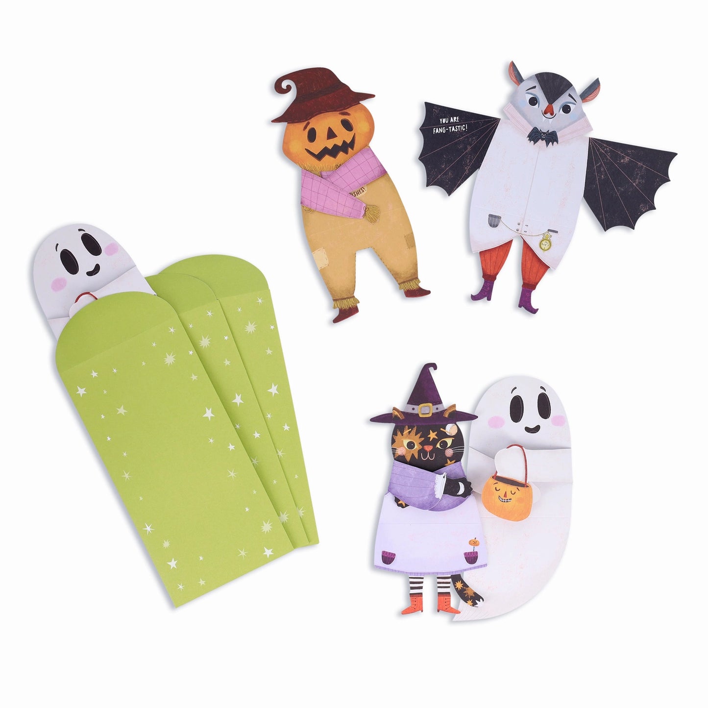 Halloween Hugs Set of 12 Notecards