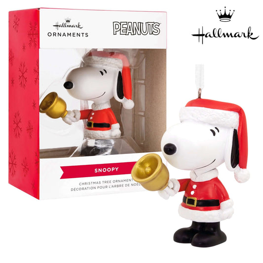 Peanuts Santa Snoopy Christmas Ornament