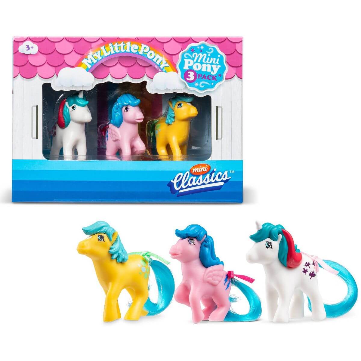 40th Anniversary My Little Pony Classic Mini 3 Pack