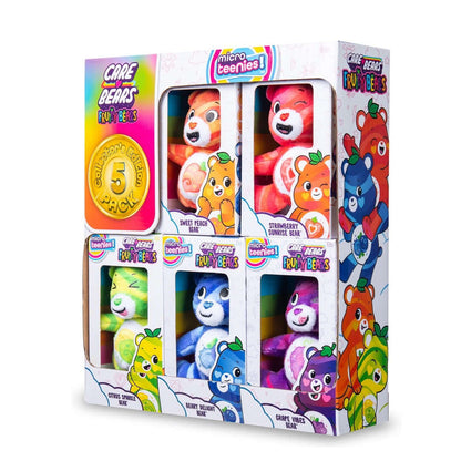 Care Bears Micro Teenies Fruity 5 Pack Treasure Box