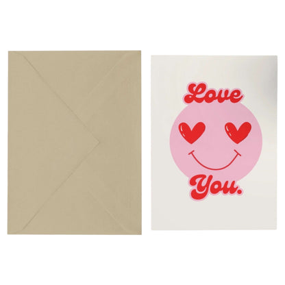 Love You Greetings Card