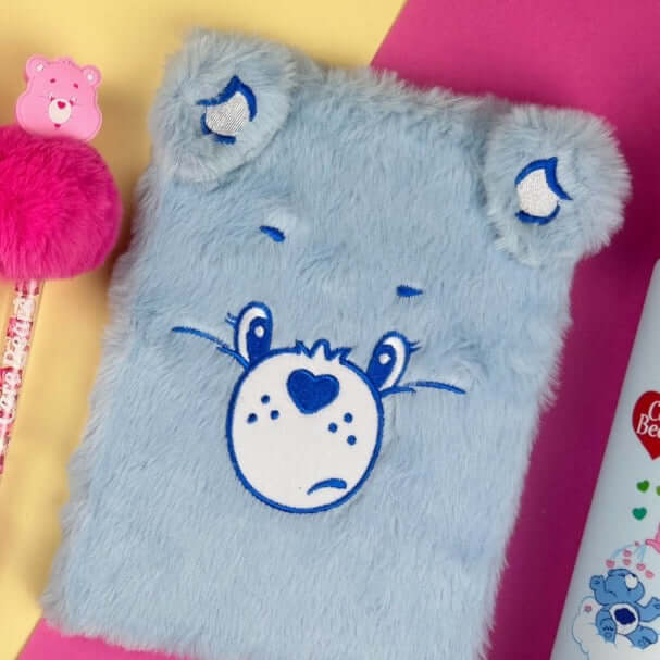 Care Bears Plush A5 Notebook- Grumpy