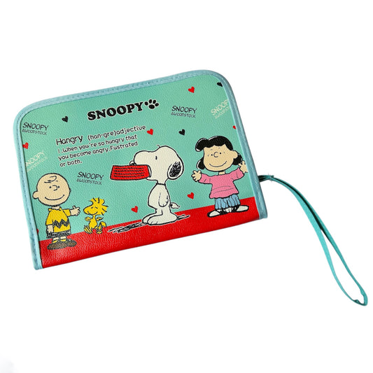 Peanuts Hangry Snoopy Large Wallet / Clutch Bag