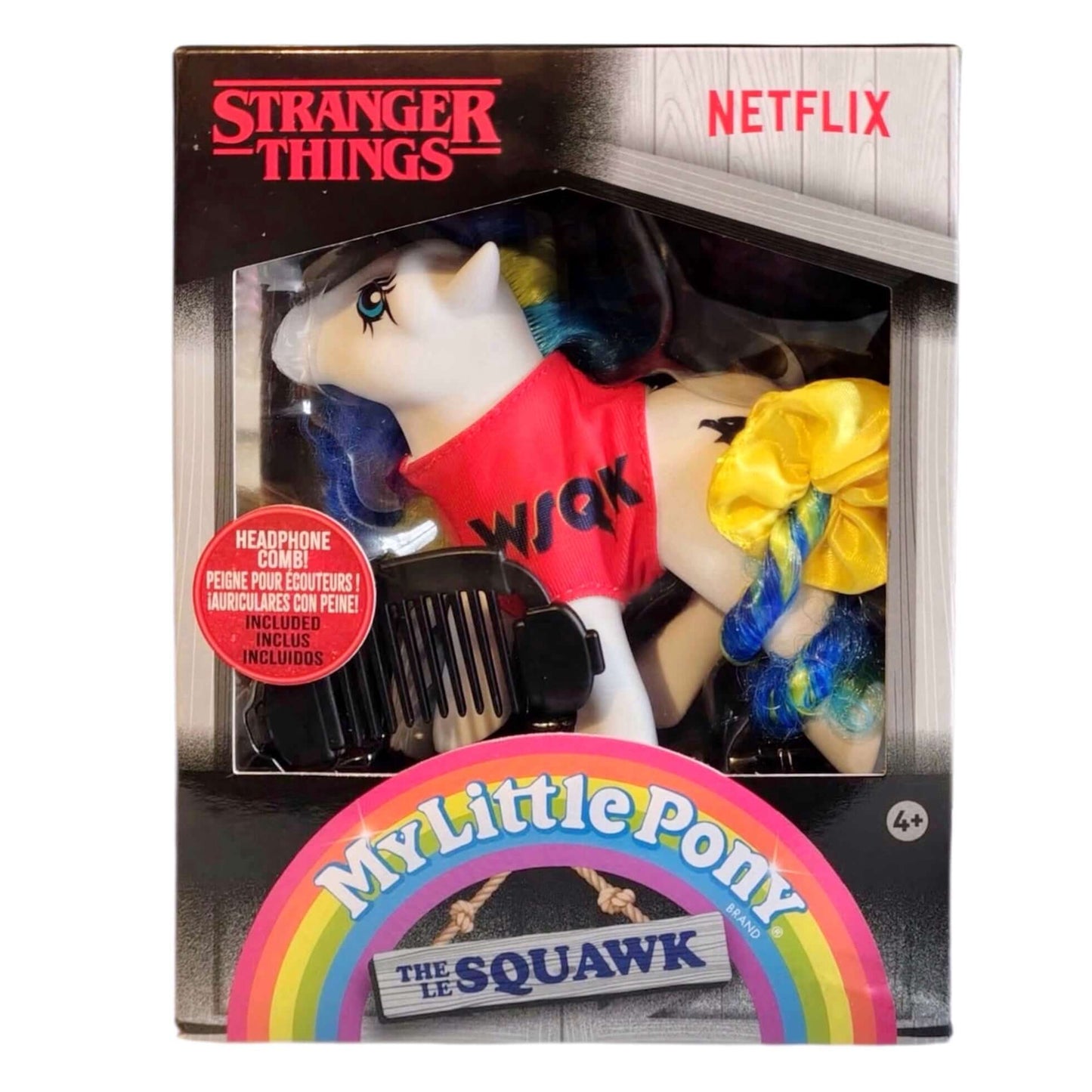 Basic Fun My Little Pony x Stranger Things - Rockin' Robin The Squawk