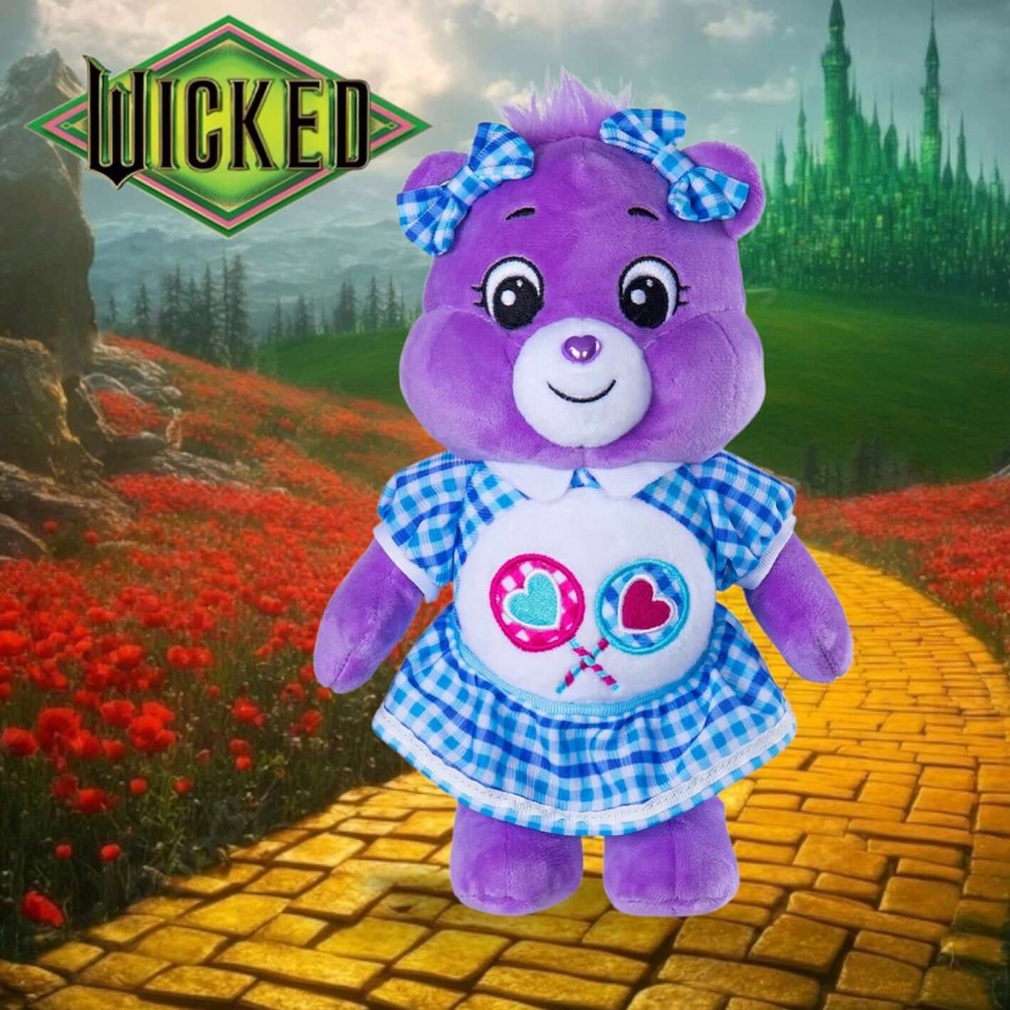 Care Bears x Wicked - Share Bear as Dorothy 22cm Plush