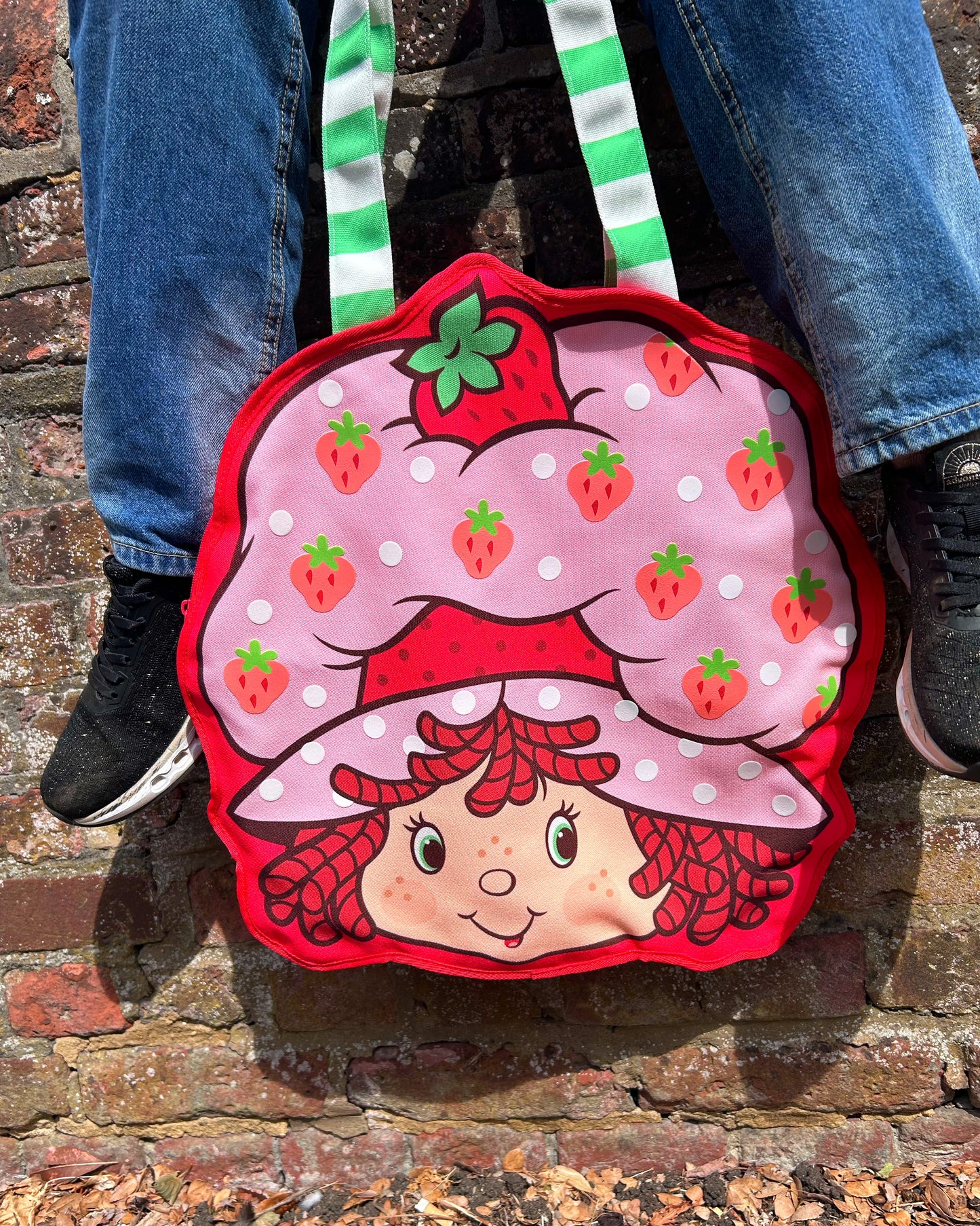 Strawberry Shortcake Oversized Canvas Tote Bag by Loungefly